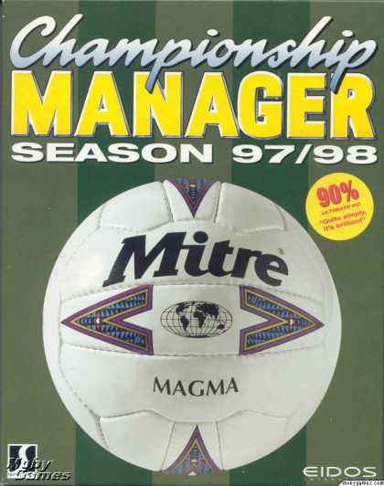 DOS Games - Championship Manager 97/98