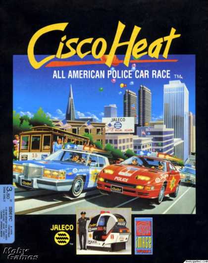 DOS Games - Cisco Heat: All American Police Car Race