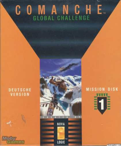 DOS Games - Comanche: Mission Disk 1