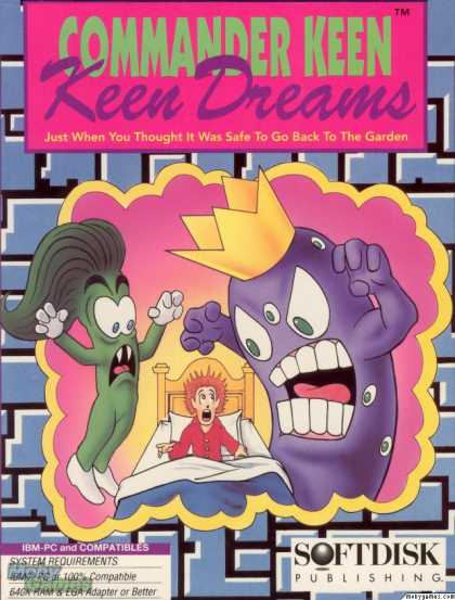 DOS Games - Commander Keen: Keen Dreams