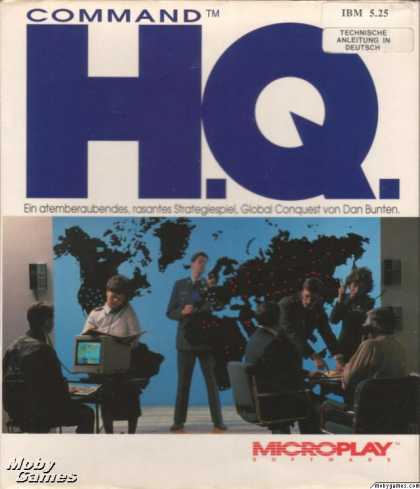 DOS Games - Command H.Q.
