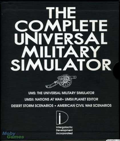 DOS Games - The Complete Universal Military Simulator