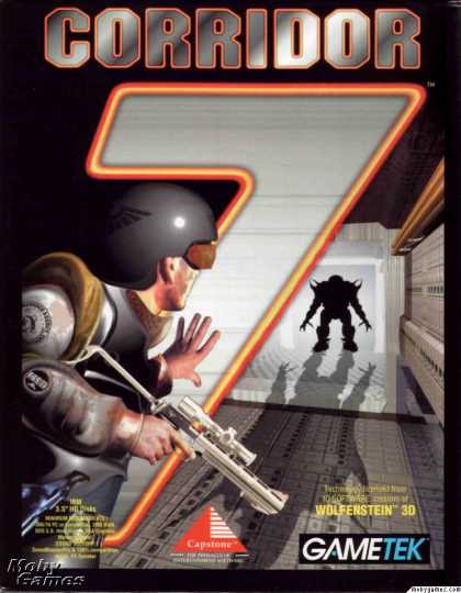DOS Games - Corridor 7: Alien Invasion