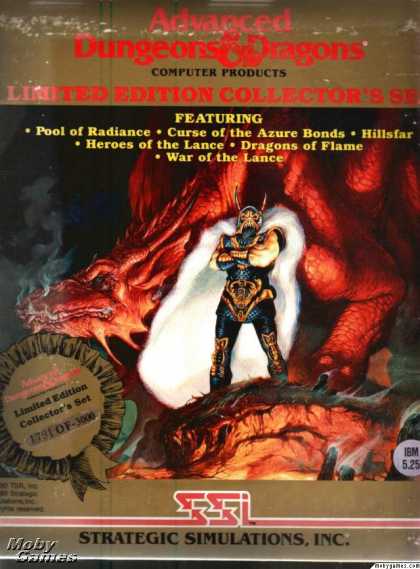 DOS Games - Advanced Dungeons & Dragons (Limited Edition Collector's Set)