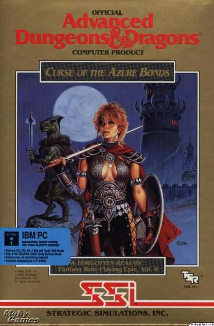 DOS Games - Curse of the Azure Bonds