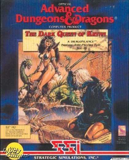 DOS Games - The Dark Queen of Krynn