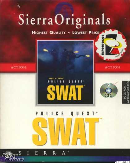DOS Games - Daryl F. Gates' Police Quest: SWAT