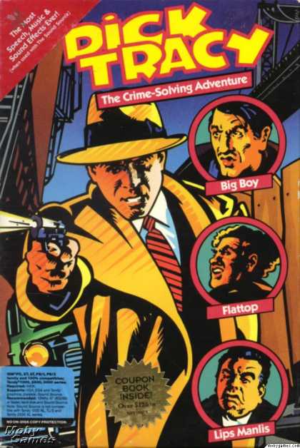 DOS Games - Dick Tracy: The Crime-Solving Adventure