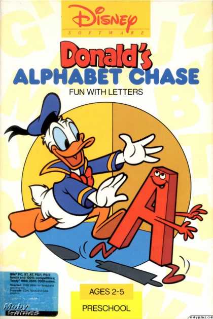 DOS Games - Donald's Alphabet Chase