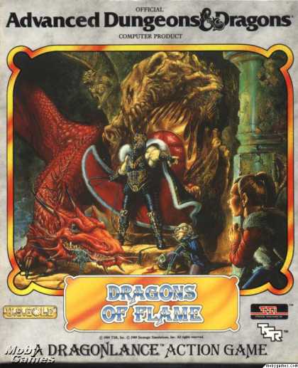 DOS Games - Dragons of Flame