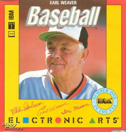 DOS Games - Earl Weaver Baseball