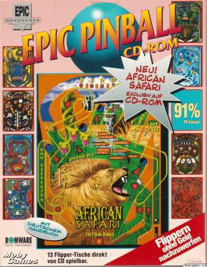 DOS Games - Epic Pinball