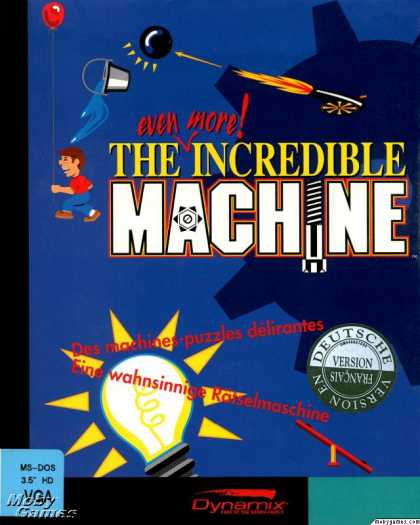 DOS Games - The Even More Incredible Machine