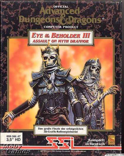 DOS Games - Eye of the Beholder III: Assault on Myth Drannor