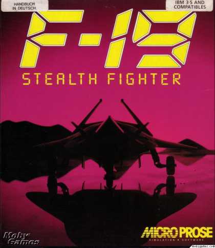 DOS Games - F-19 Stealth Fighter