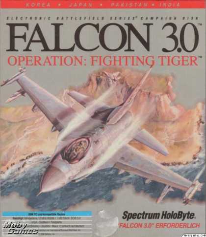 DOS Games - Falcon 3.0: Operation Fighting Tiger