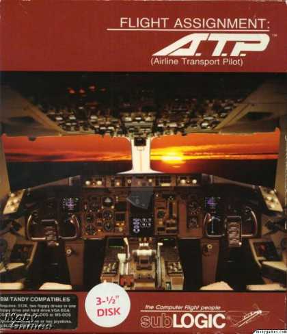 DOS Games - Flight Assignment: Airline Transport Pilot