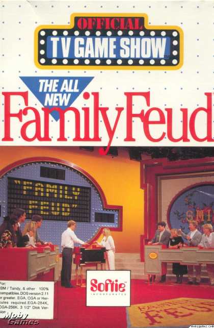 DOS Games - The All New Family Feud