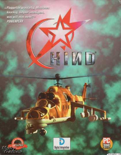 DOS Games - HIND: The Russian Combat Helicopter Simulation
