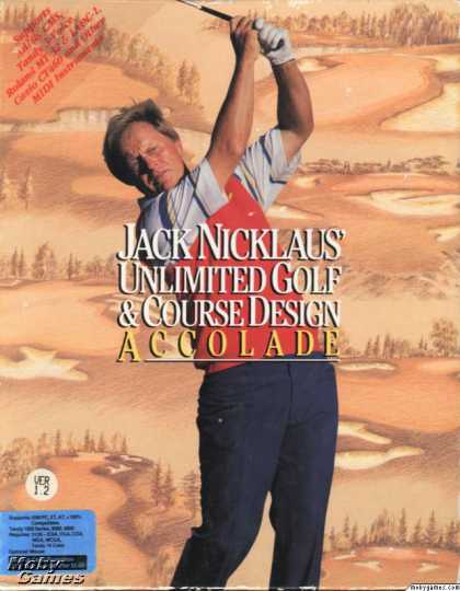 DOS Games - Jack Nicklaus' Unlimited Golf & Course Design