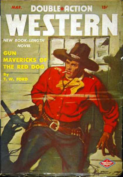 Double-Action Western - 3/1944