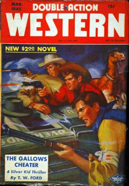 Double-Action Western - 3/1945