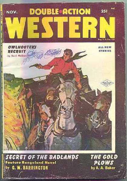Double-Action Western - 11/1954
