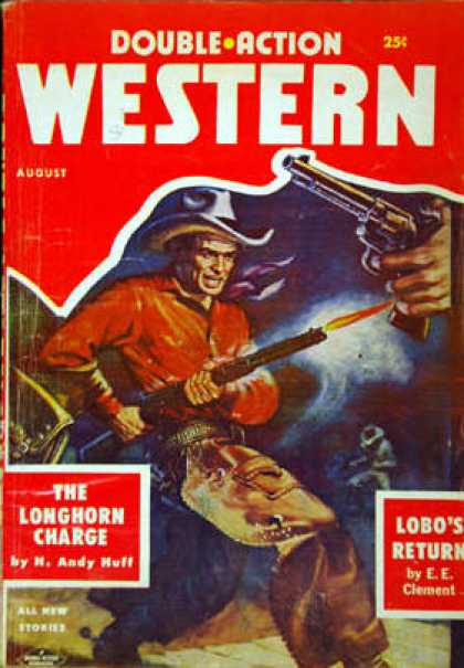 Double-Action Western - 8/1957