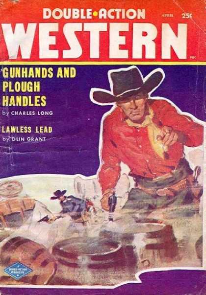 Double-Action Western - 4/1958