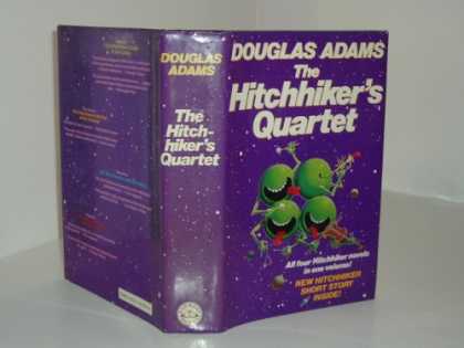 Douglas Adams Books - THE HITCHHIKERS QUARTET By DOUGLAS ADAMS 1986 FIRST