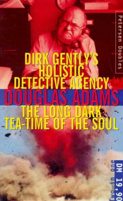 Douglas Adams Books - Dirk Gentley's Holistic Detective Agency / The Long Dark Tea Time of the Soul.