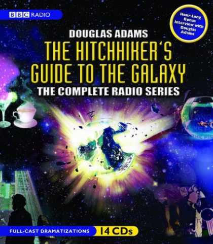 Douglas Adams Books - The Hitchhiker's Guide to the Galaxy: The Complete BBC Radio Series