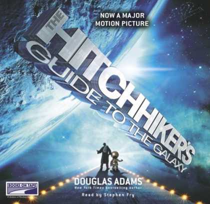 Douglas Adams Books - Hitchhiker's Guide to the Galaxy