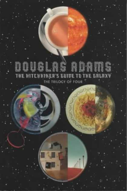 Douglas Adams Books - The Hitch Hiker's Guide to the Galaxy: A Trilogy in Four Parts