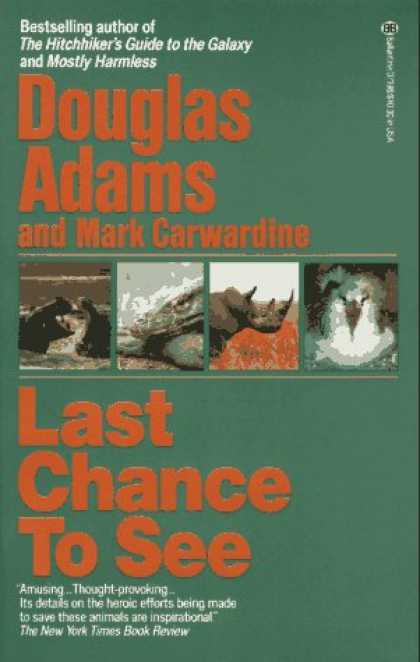 Douglas Adams Books - Last Chance to See
