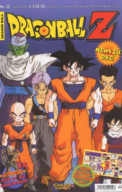 Dragonball Z 10 - Goku - Trunks - Piccolo - Krillin - Atrox