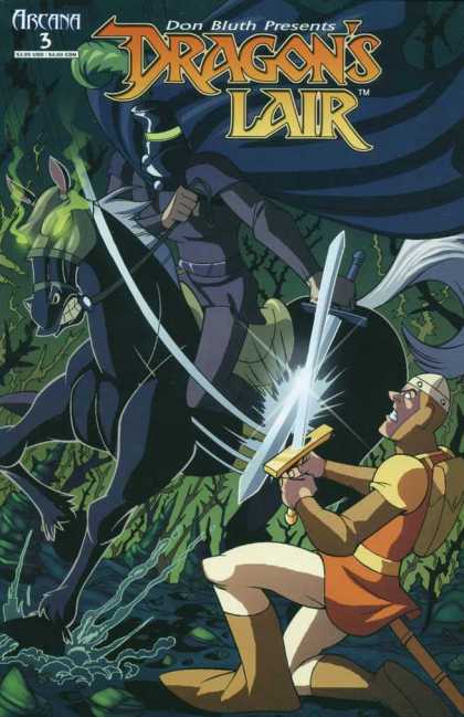 Dragon's Lair 3 - Don Bluth - Sword - Fight - Arcana - Attack