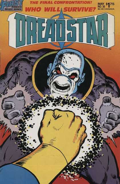 Dreadstar 30 - First - The Final Confrontation - Canada - Fist - Mutant - Jim Starlin