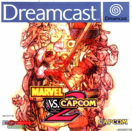 Dreamcast Games - Marvel vs Capcom 2: New Age of Heroes