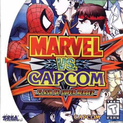 Dreamcast Games - Marvel VS. Capcom: Clash of Super Heroes