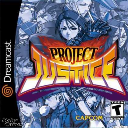 Dreamcast Games - Project Justice