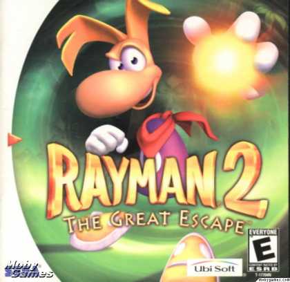 Dreamcast Games - Rayman 2: The Great Escape