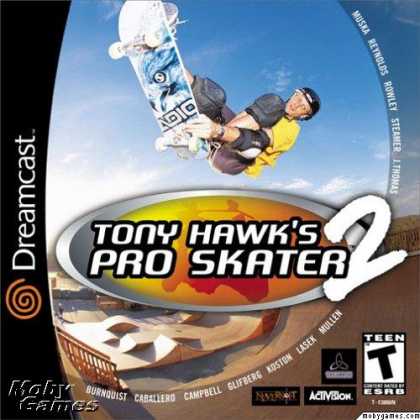 Dreamcast Games - Tony Hawk's Pro Skater 2