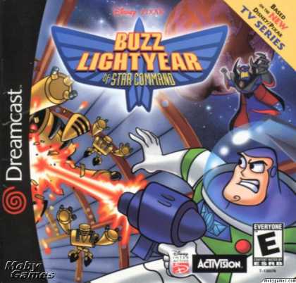 Dreamcast Games - Disney/Pixar's Buzz Lightyear of Star Command