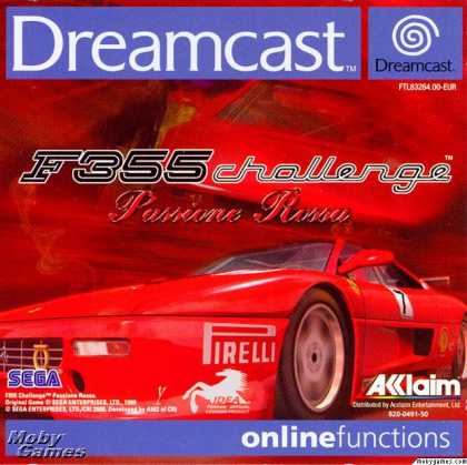 Dreamcast Games - F355 Challenge: Passione Rossa