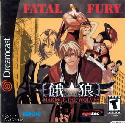 Dreamcast Games - Fatal Fury: Mark of the Wolves