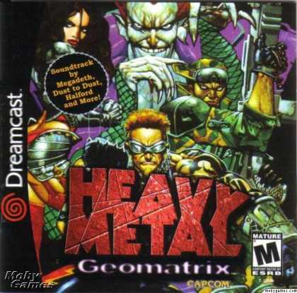 Dreamcast Games - Heavy Metal Geomatrix
