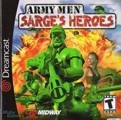Dreamcast Games - Army Men: Sarge's Heroes