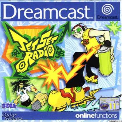 Dreamcast Games - Jet Grind Radio