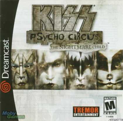 Dreamcast Games - KISS: Psycho Circus - The Nightmare Child